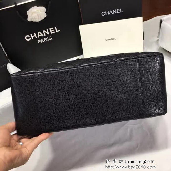 香奈兒CHANEL 50995 經典系列 魚子醬牛皮時尚休閒手提單肩包 DSC1263